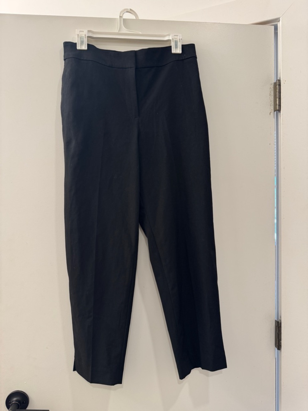 H&M Black Straight-Leg Women's Pants